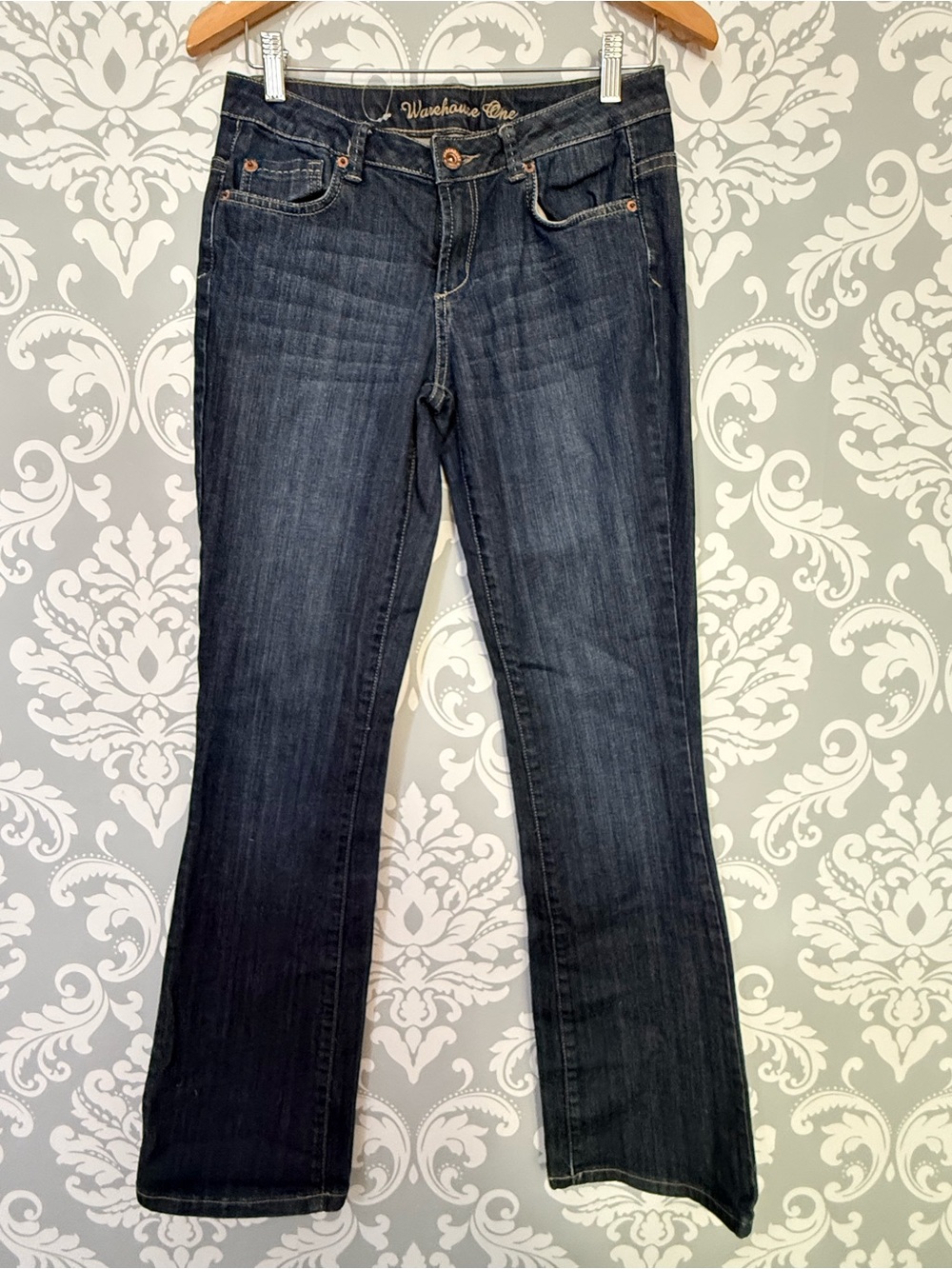 💫4/$25 • Warehouse One Dark Denim Wash Bootcut Jeans